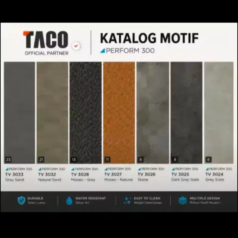 Vinyl lantai taco 5,5mm - Home & Garden in Bali