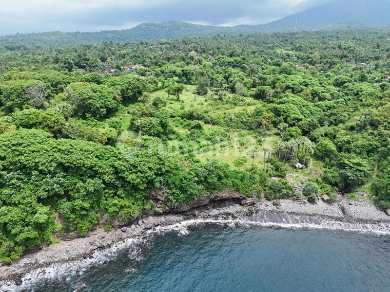Beachfront Land 1,88 Ha SHM Seraya Karangasem - 169M Garis Pantai - Bali in Bali
