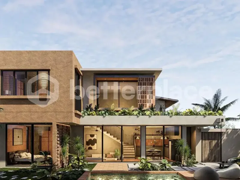 Modern Terracotta Villa Walking Distance to Kedungu Beach – 3 Bedrooms with Contemporary Charm - Real Estate in Bali
