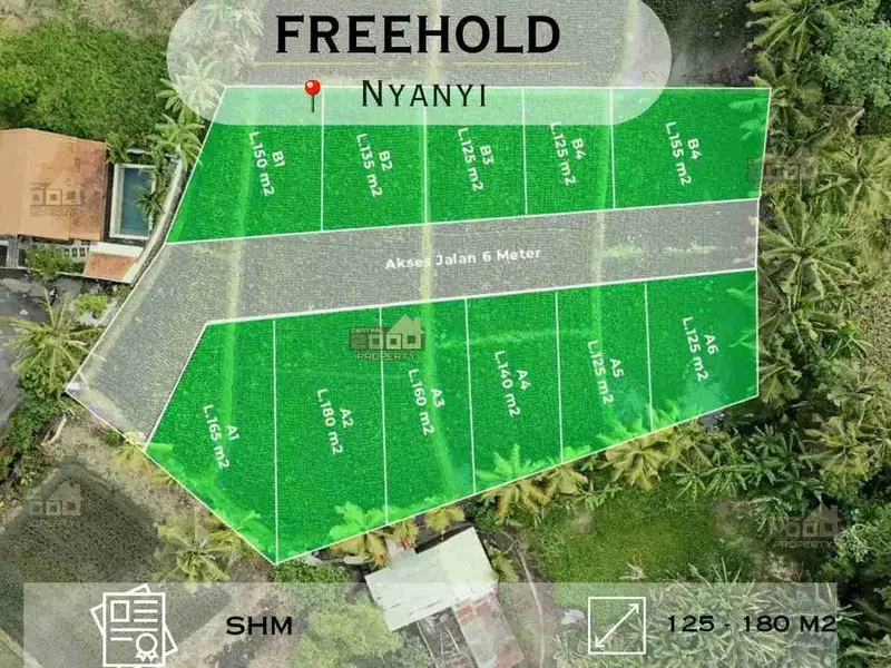 New Project Tanah Kavling Pantai Nyanyi, Bali - Real Estate in Bali