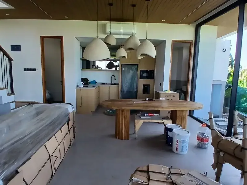 2Br Brand-New Modern Villa In Munggu With Gym Access, Seseh - Ready Soon - Real Estate in Bali