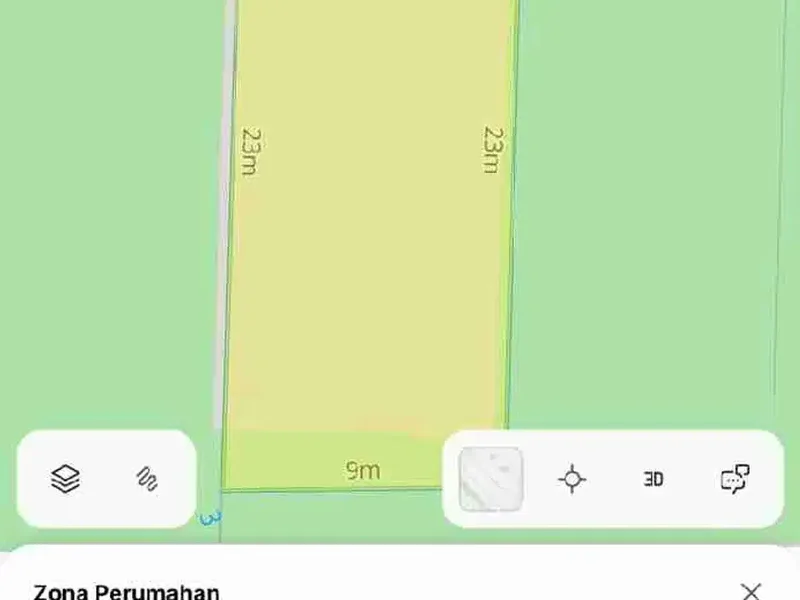 Tanah 212m² Lingkungan Villa Kelusa Ubud - Bali in Bali