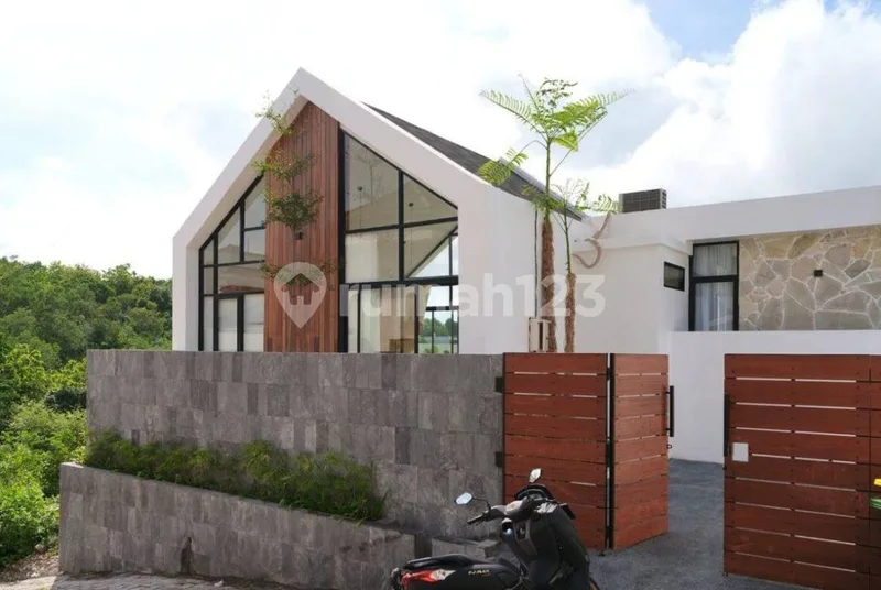 Dijual - Detached Modern Tropical Villa dengan Ocean View di Pecatu - Bali in Bali
