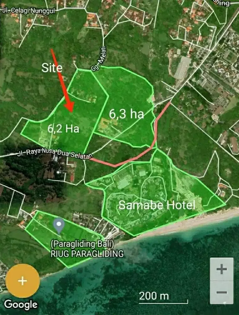 TANAH PREMIUM DEKAT PANTAI SAWANGAN NUSA DUA - Real Estate in Bali