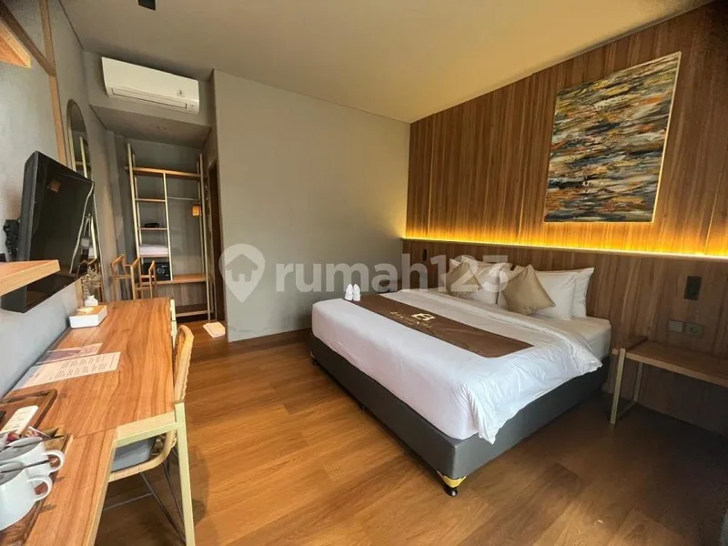 Modern 1Br Apartment For Rent In Umalas, Fully Furnished, Pool View, Idr 13.5 Million/Month - Real Estate in Bali