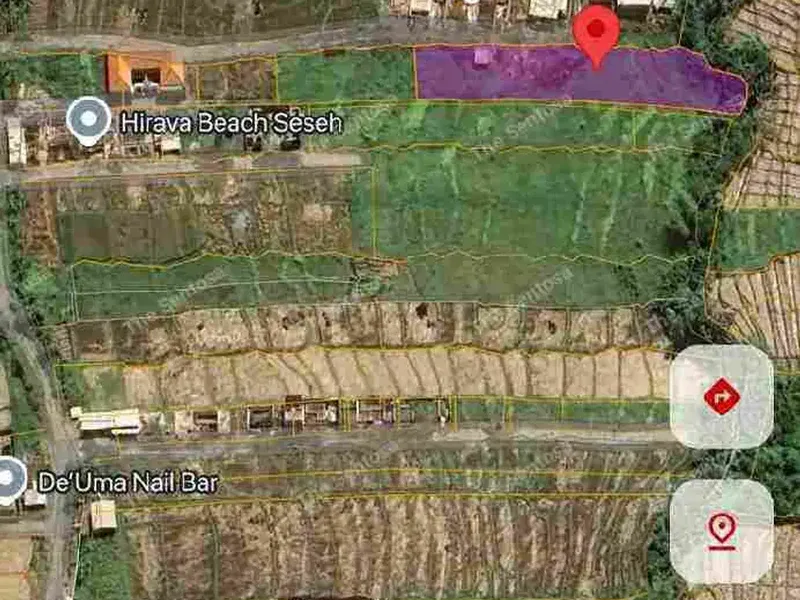 TANAH SESEH VIEW PANTAI DAN SAWAH - Bali in Bali
