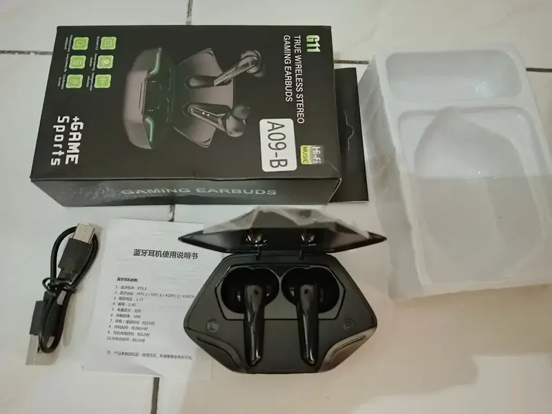 60rb BARU-Dijual Murah Headset Bluetooth Smart Digital Wireless TWS - Electronics in Bali