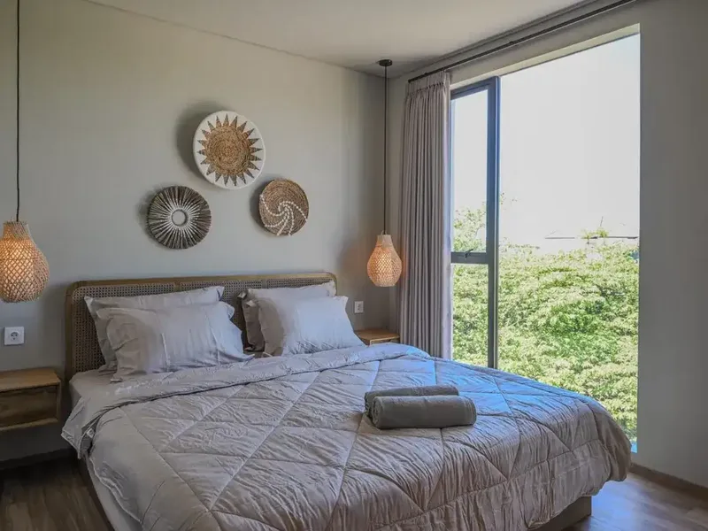 Villa Baru 2 Kamar Tidur dengan Pemandangan Laut di Pecatu untuk Disewa - Real Estate in Bali