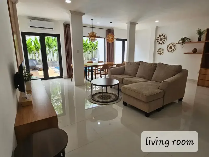 Rental - Rare Brand New 3BR Private Pool Villa for Rent in Sanur - Prime Family Home Near Beach & International Schools, Bali - Real Estate in Bali