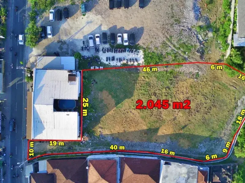 Tanah pantai batubolong canggu - Real Estate in Bali