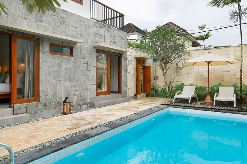 READY VILLA BEAUTUIFUL MINIMALIS MODERN 3BR JIMBARAN - Real Estate in Bali