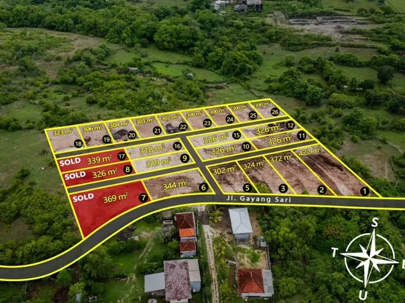 Tanah Kavling Zona Pemukiman di Nusa Dua Dekat Pariwisata - Real Estate in Bali