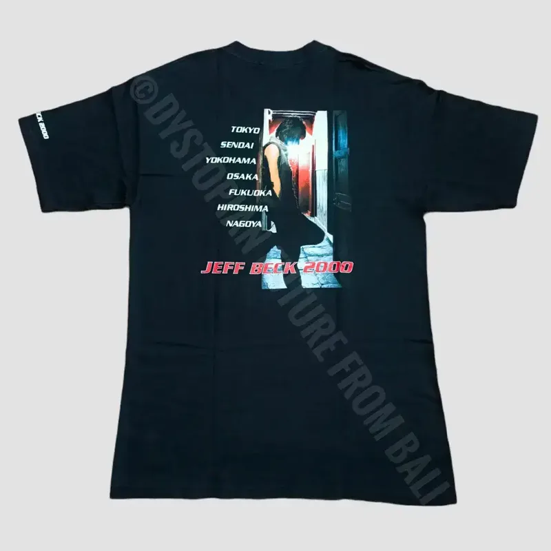Vintage T-shirt Jeff Beck - Japan Tour 2000 - Fashion in Bali