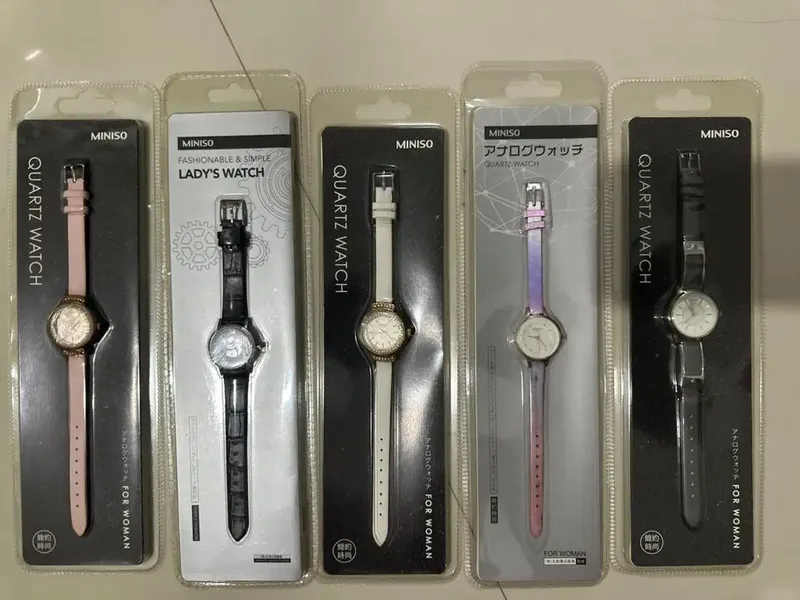 New!!! Miniso watch original Segel - Fashion in Bali