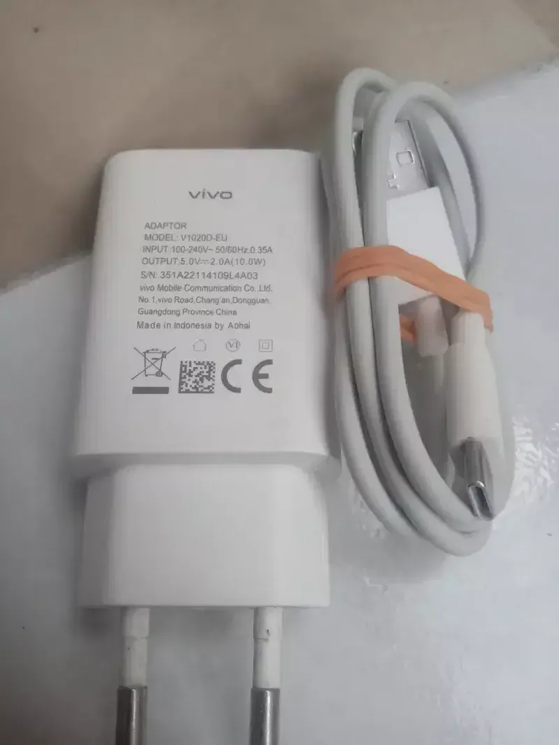 CHARGER VIVO Y50 | Y30 | Y30i ORI BAWAAN HP TIPE C - Electronics in Bali