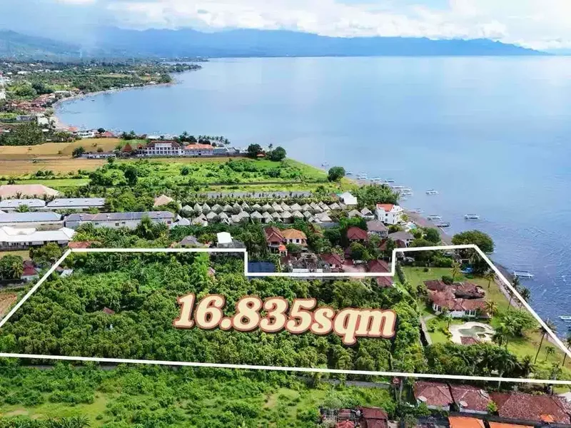 EXCLUSIVE BEACHFRONT LAND – LOVINA, NORTH BALI - Real Estate in Bali
