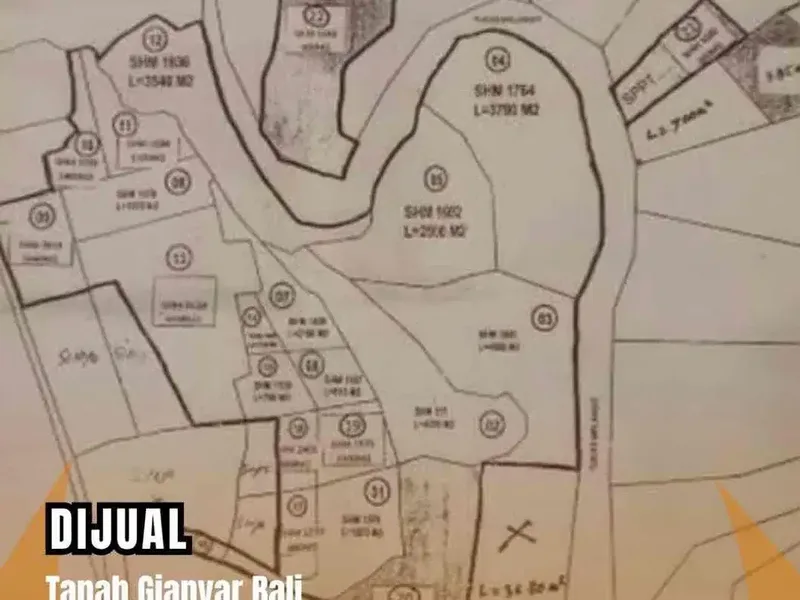 DIJUAL TANAH GIANYAR BALI - Real Estate in Bali