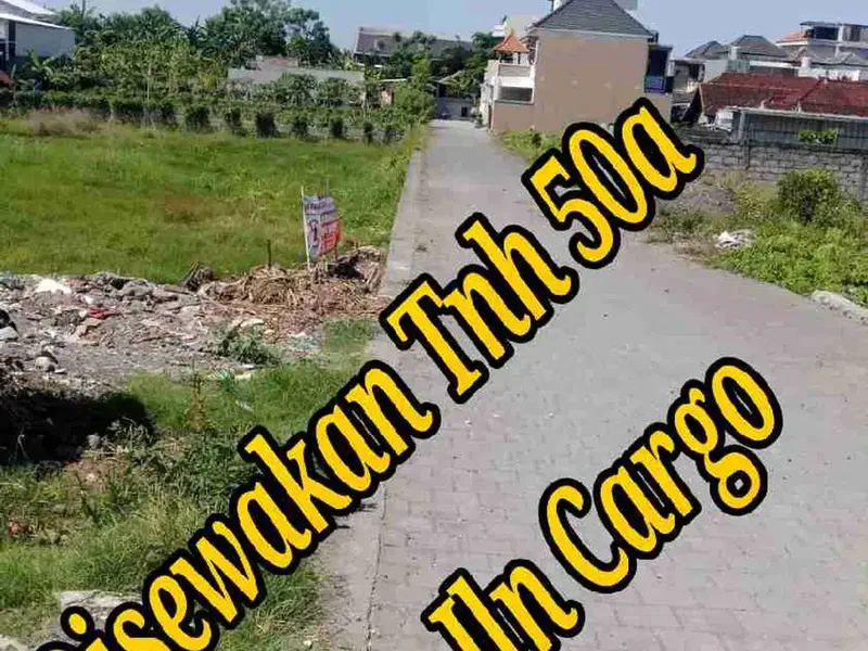 Disewakan Tanah 50a di area Jln Cargo Denpasar Barat Bali - Real Estate in Bali