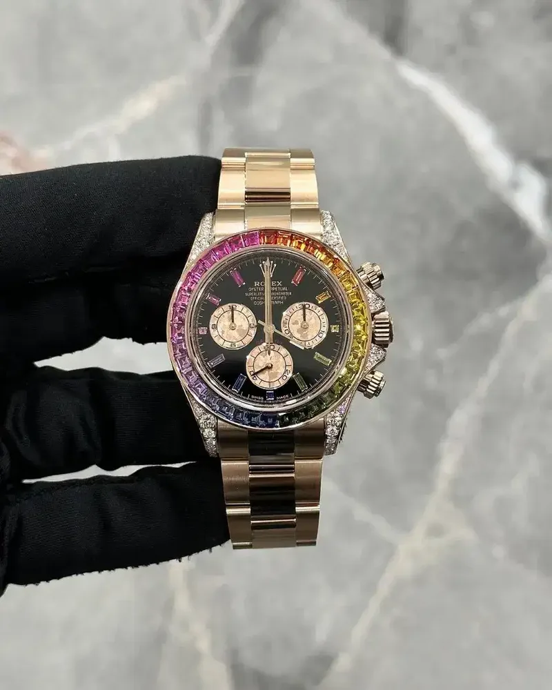 New Rolex Daytona Rainbow Everose Gold Limited Edition - Fashion in Bali