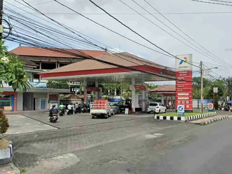 SPBU aktif strategis penghasil cuan Denpasar Timur Bali - Real Estate in Bali