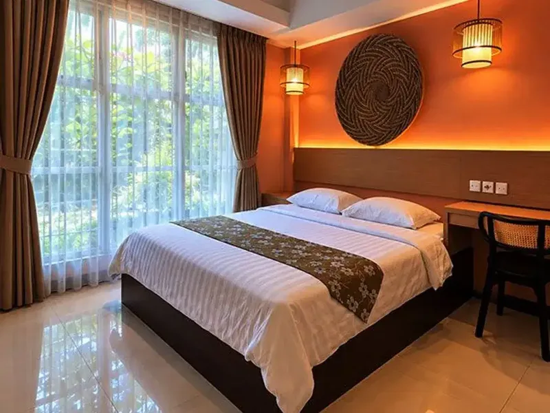 AMR-093.SRC | For Monthly Rent – 2-Bedrooms Suite Apartment in Legian Kuta - Real Estate in Bali