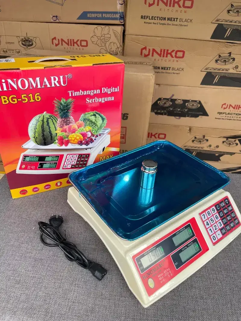 MERK HINOMARU TIMBANGAN BUAH DIGITAL HARGA MAX 40 KG BERKUALITAS - Home & Garden in Bali
