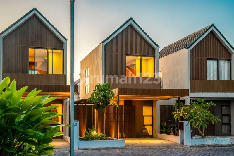 Rumah Baru 2br One Gate Sistem Jalan Kaki Ke Taman Rama Readyunit - Real Estate in Bali