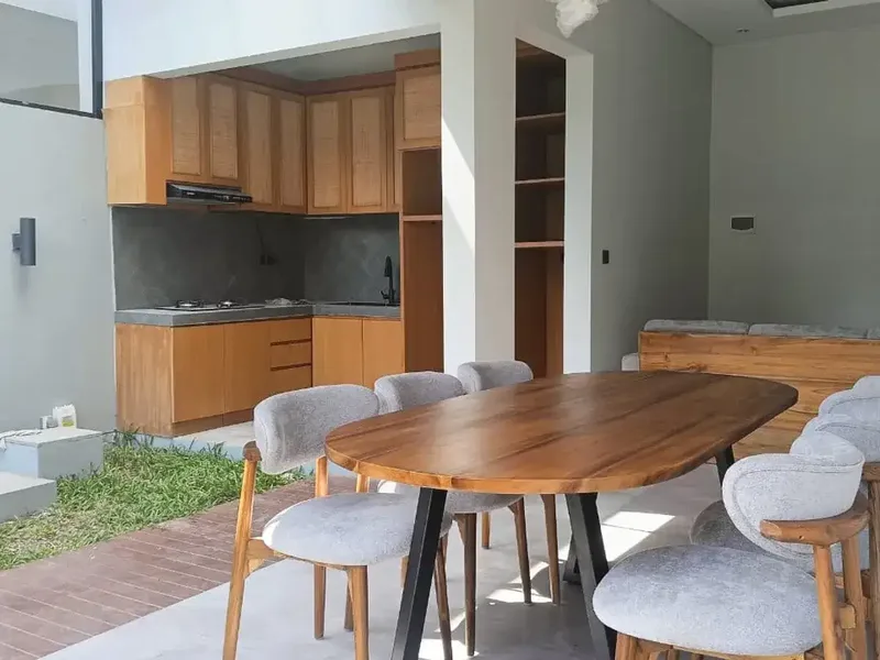 RUMAH BARU SIAP HUNI FURNNISHED 3BR PRIVAT POOL STARTEGIS DI JIMBARAN - Real Estate in Bali