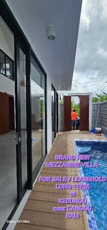 BRAND NEW VILLA KEDUNGU FREEHOLD, rice field view - Bali in Bali