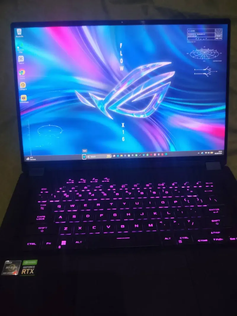 Laptop Gaming ASUS ROG Flow X16 Ryzen 9 6900HS RTX 3070Ti Mulus Second - Electronics in Bali