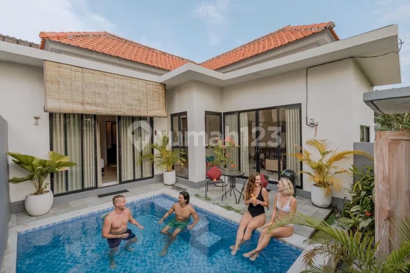 2 Bedroom Villa Ricefield View In Munggu-Quiet Area - Real Estate in Bali