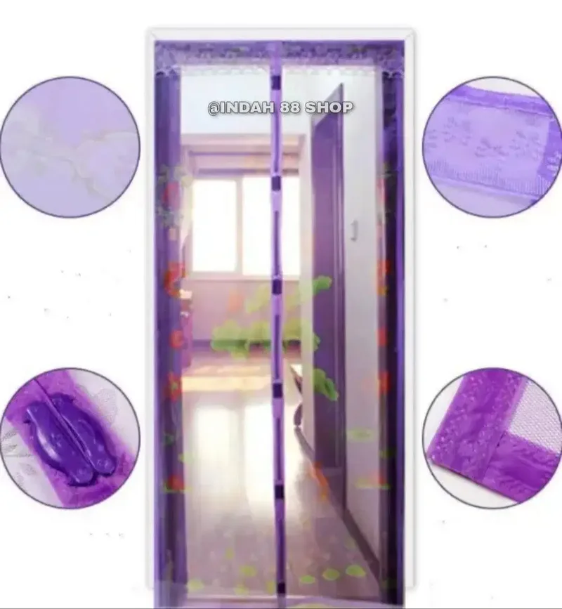 Tirai Magnet Pintu 100 x 210cm - Home & Garden in Bali
