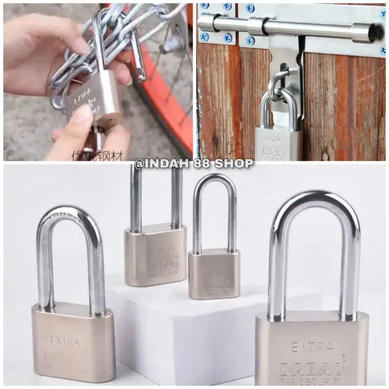 GEMBOK PAGAR RUMAH / GEMBOK PINTU PAGAR CHROME - Home & Garden in Bali