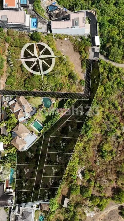 Tanah Kavling Mulai 110M2-235M2, Villa Area ,Dekat Laut- Ungasan - Bali in Bali