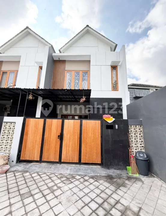 Rumah Baru Furnished Jl Pura Demak Barat Denpasar Barat - Real Estate in Bali