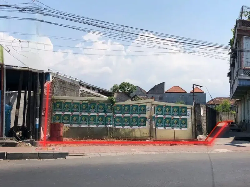 Tanah pinggir jalan utama Pusat Kota Singaraja turun harga - Real Estate in Bali
