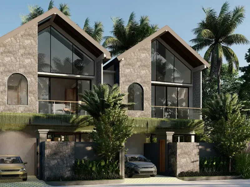 Brand New Tropikal Modern Tropikal Villa di Pecatu Uluwatu Jimbaran - Real Estate in Bali