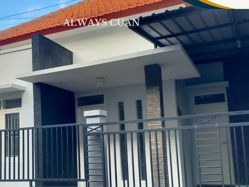 Rumah Minimalis 1 Lantai Area Dalung, Hadap Barat, SHM - Real Estate in Bali