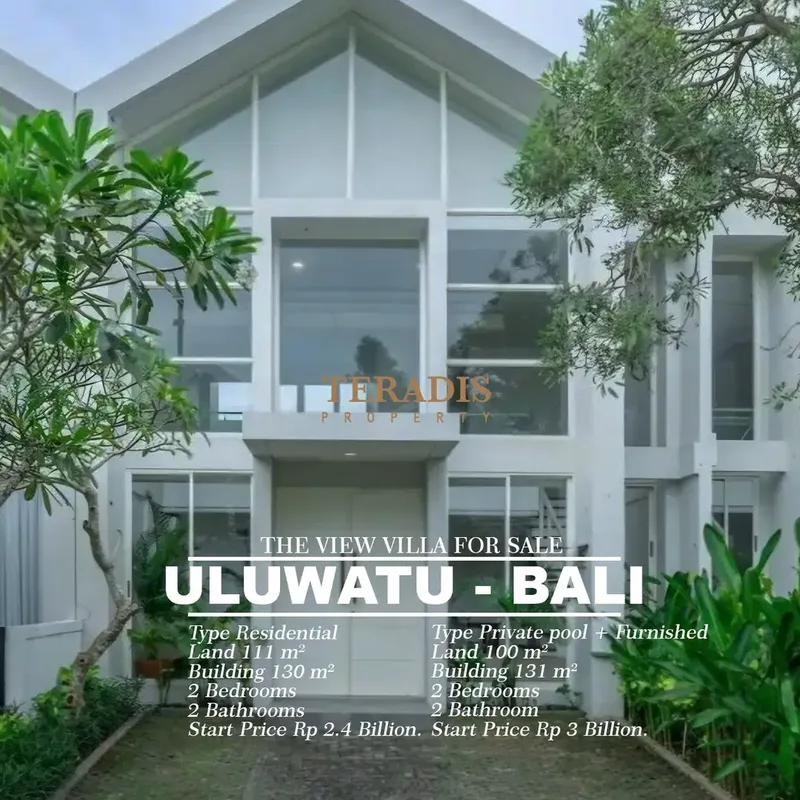 DIJUAL THE VIEW VILLA MEWAH ULUWATU - BALI - Bali in Bali