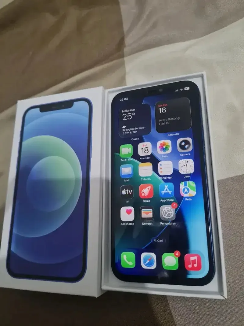 iPhone 12 Inter 128GB Fullset. - Electronics in Bali