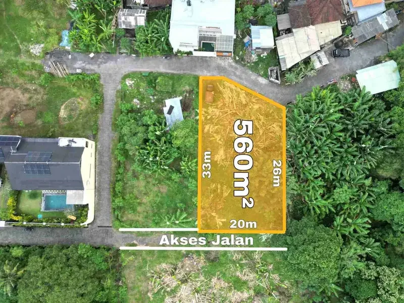 TANAH NYANYI VIEW SAWAH TABANAN BALI COCOK UNTUK VILLA GUESTHOUSE HOME STAY - Bali in Bali