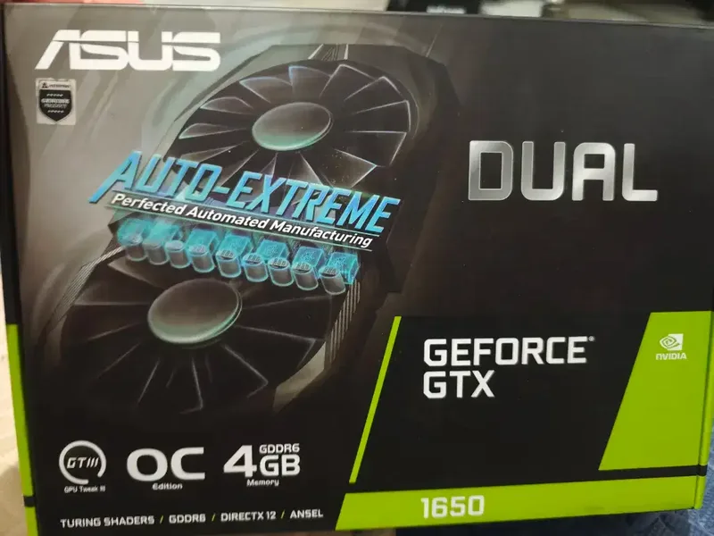 ASUS Dual GeForce GTX 1650 OC Edition 4GB GDDR6 (BEKAS) - Electronics in Bali