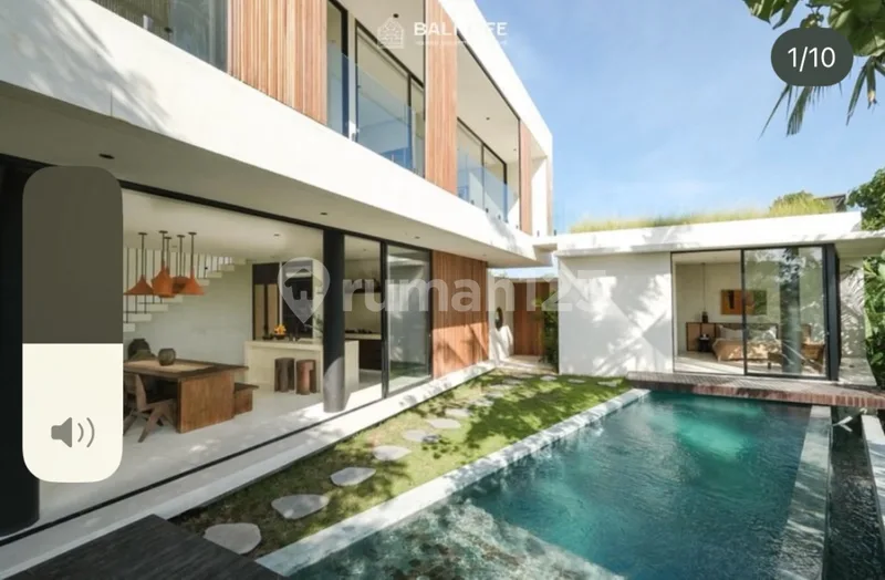 3Br Freehold Villa, Sea Breeze & Rice Paddy View In Beraban - Real Estate in Bali
