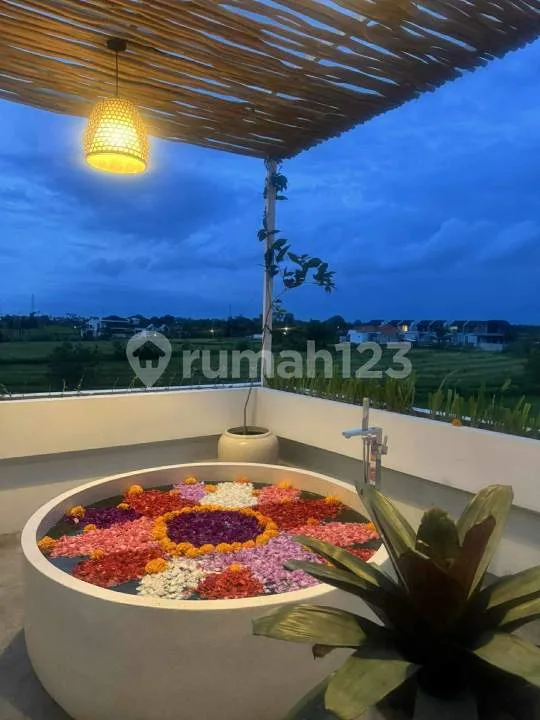 Brand New 3 Bedrooms Pantai Nyanyi Rooftop View Paddies - Bali in Bali