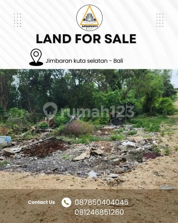 Dijual Tanah Lokasi Jimbaran Bawah Dekat Simpang Mcd dan Kfc Jimbaran - Bali in Bali