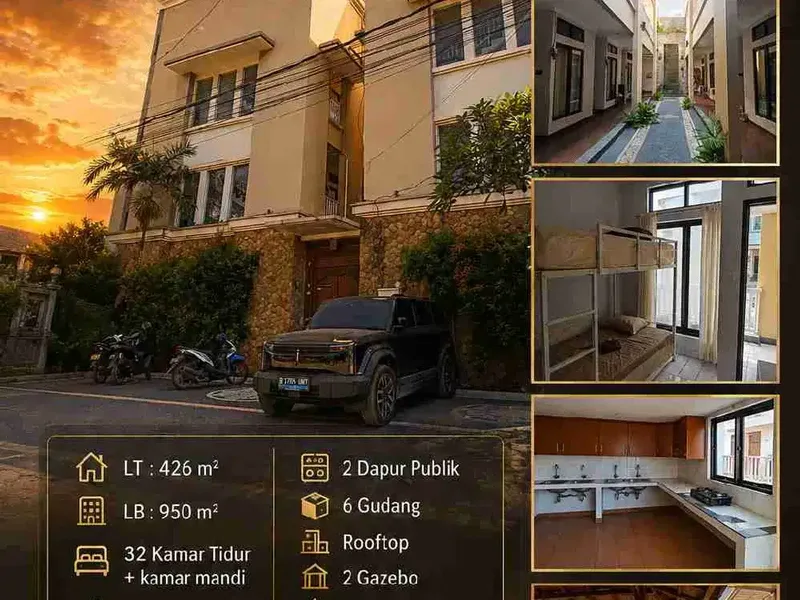 Guest House 32 Kamar Renon Denpasar - Real Estate in Bali