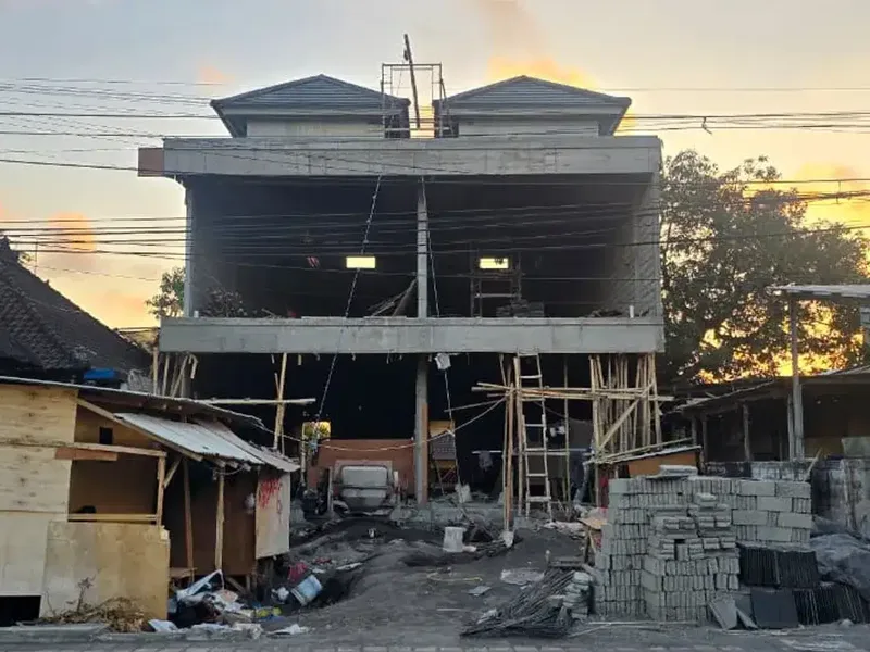 For Sale Ruko Baru 2 Lantai di Padang Sembian, Denpasar Barat - Real Estate in Bali
