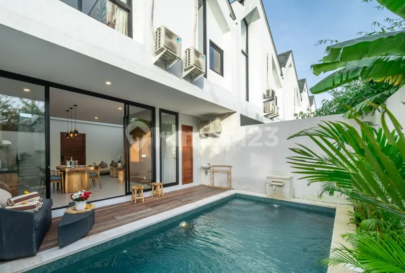 Villa Modern 2 Kamar di Seminyak Fully Furnished - Real Estate in Bali