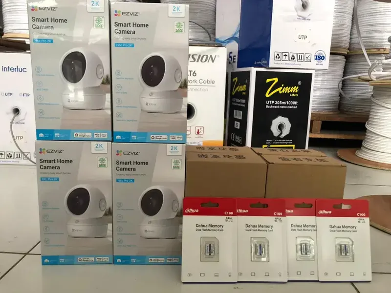 PASANG CCTV EZVIZ 3MP 2K FULL COLOR AUDIO - Electronics in Bali