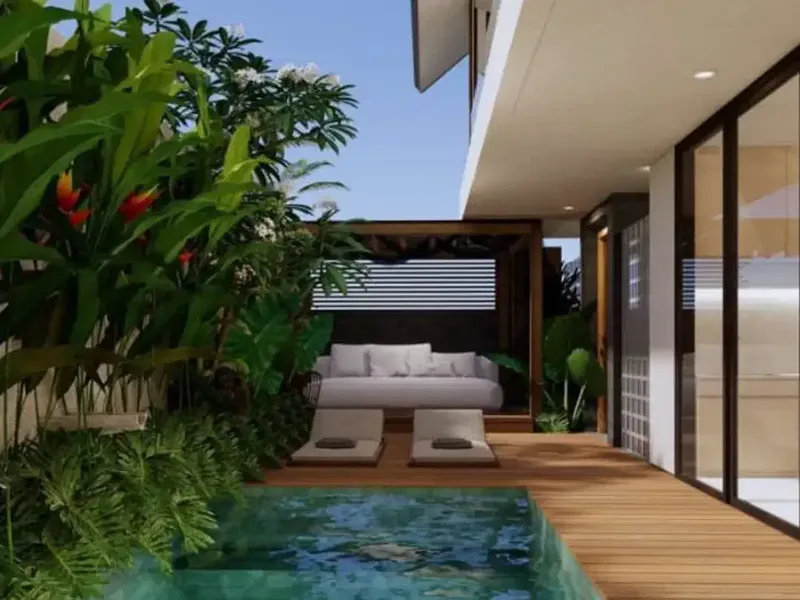 POOL VILLA BLUE SKY DI UNGASAN BADUNG - Real Estate in Bali